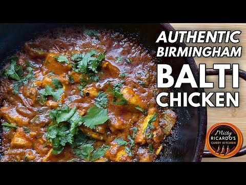 Authentic Balti Chicken to cook at home - Shababs Recipe | Misty Ricardo's Curry Kitchen