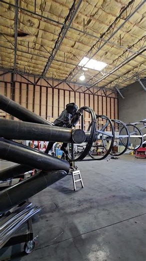 Fire Breathing Dragon Under Construction #welding #metal #metalwork