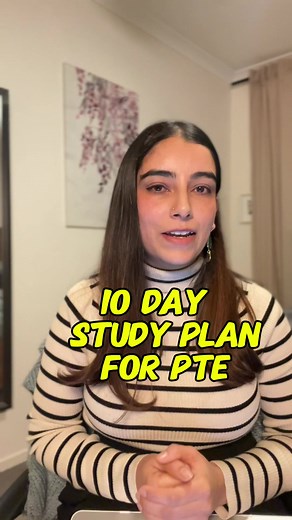 🌟🌟10-Day PTE Study Plan🌟🌟 #PTEstudyplan #pte90 #ptein10days #ptebydee