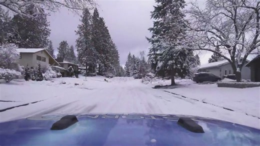 Tracking the latest road conditions Thursday afternoon after a snowy Wednesday night