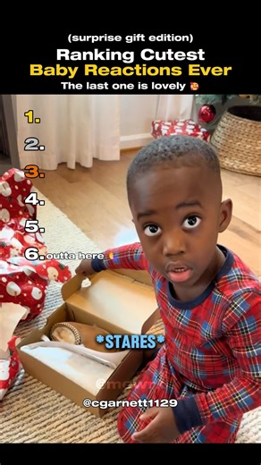 Ranking The Top 6 Cutest Baby Reactions Ever (Surprise Gift Edition)
