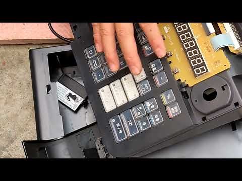 カシオレジスターの修理