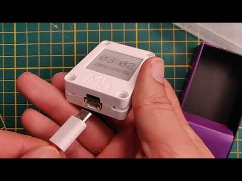 M5Stack ESP32 Core Ink unboxing