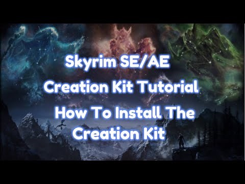 Skyrim Se Creation Kit Tutorial How To Install Creation Kit #skyrimae #skyrimse #creationkit