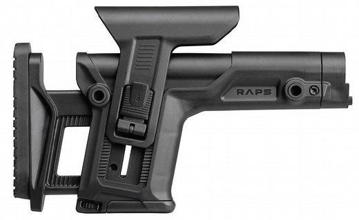 Fab Defense Rapid Adjustable Precision Stock with Integrated Cheek Rest and Adjustable Length Of Pull (RAPS)