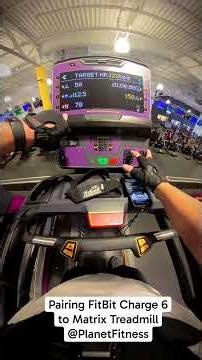 Bluetooth Pairing FitBit Charge 6 To Matrix Treadmill ‪@planetfitness‬