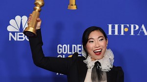Awkwafina makes history with Golden Globes win