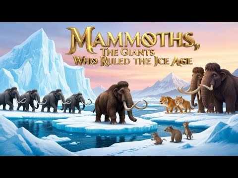 Mammoths Once Roamed the Great Plains – The Giants Who Ruled the Ice Age