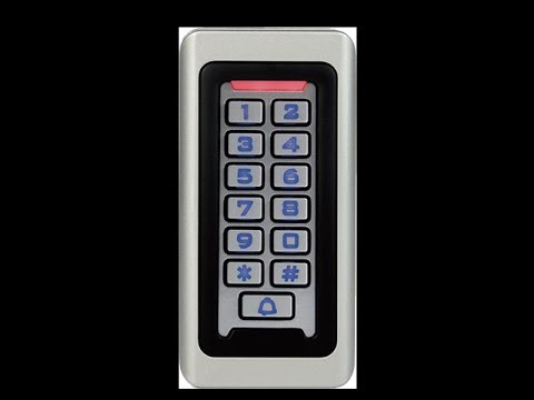 Metal Standalone Keypad Access Control