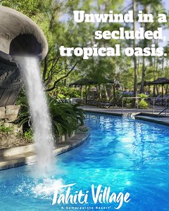 715K views · 2.5K reactions | Make your next vacation the best one yet with this complimentary 3 night offer for our tropical oasis in Las Vegas! | Tahiti Village | Facebook