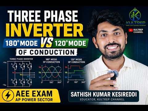 Three Phase Inverter | 180° & 120° Conduction Mode Explained | AEE Power Sector | KULTREP