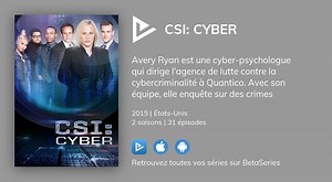 Regarder CSI: Cyber streaming