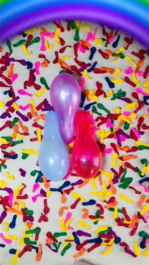 Balloon Pop Funny Twist 🎈🌀😅 #satisfying #short #viralvideos