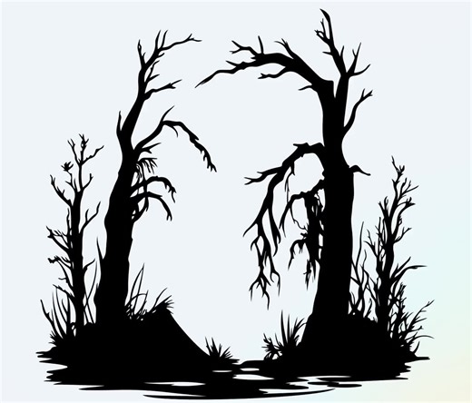 High Quality Haunted Forest SVG Bundle, Haunted Woods Svg, Spooky Tree Svg, Haunted Forest Png, Haunted Forest Dxf, Gothic Forest Svg - Etsy