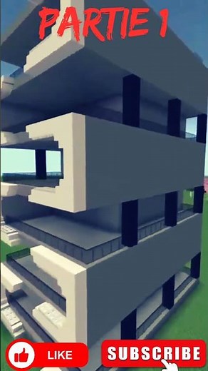 Minecraft Partie 1 : Construire un Appartement Moderne #minecraft