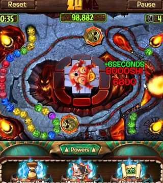 Zuma Blitz Basic Gameplay