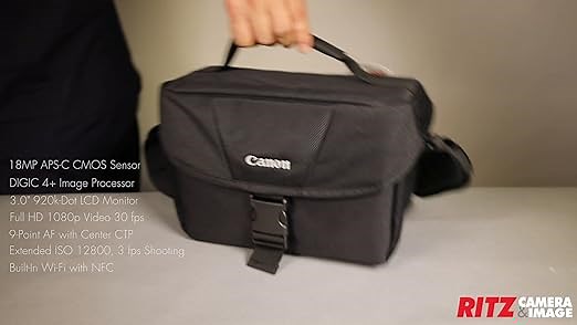 Canon Rebel EOS T6 Unboxing and Demo Video