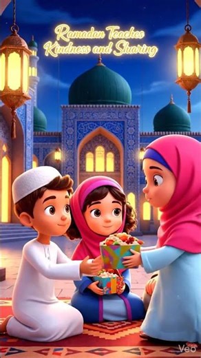 Ramadan Lesson for Kids 🌙 | Patience and Helping Others