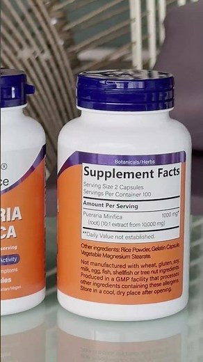 Pueraria Mirifica Capsules- Breast Enhancement Pills and Estrogen Supplement for Women and Men