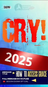 THE VOICE... CRYING! Herein lies the pain and the power of process. | Gideon Odoma Official