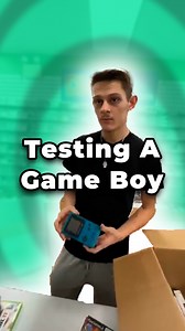 Testing A Game Boy . . . #gametesting #nintendo #gameboy #gameboyadvance #gameboycolor #gameboyadvancesp #nintendogames #dkoldies #retrogaming #retrogames | DKOldies.com