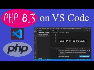 Открытие PHP в редакторе VS Code, без Open Server Panel