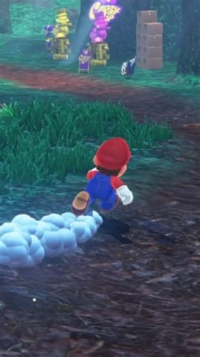 Exploring Steam Gardens in Super Mario Odyssey