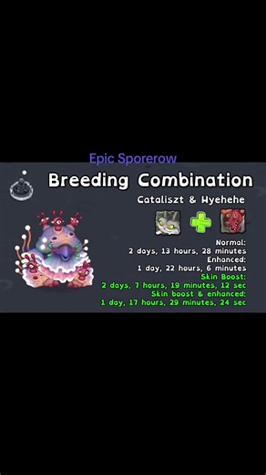 Epic Sporerow in My Singing Monsters