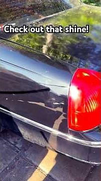 How to wax a car in 1 minute! #turtlewax #detailing #carwaxing #carwash