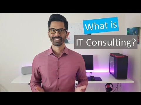 What is IT consulting