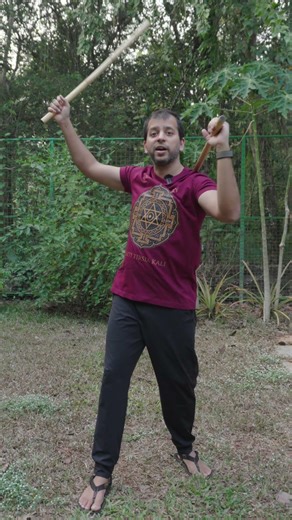 Challenge Yourself with this Double Stick Weaving Pattern | Filipino Martial Arts Sinawali