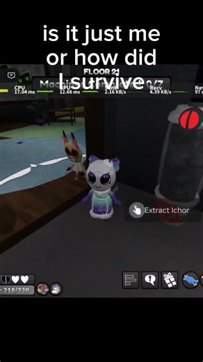 how did I not get hit #shorts #robloxdandysworld