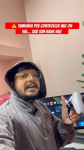 ⚠️ Tumhara PS5 controller mic ON hai… sab sun raha hai!
