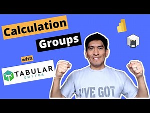 Creating CALCULATION GROUPS in Power BI Desktop with TABULAR EDITOR 🖥