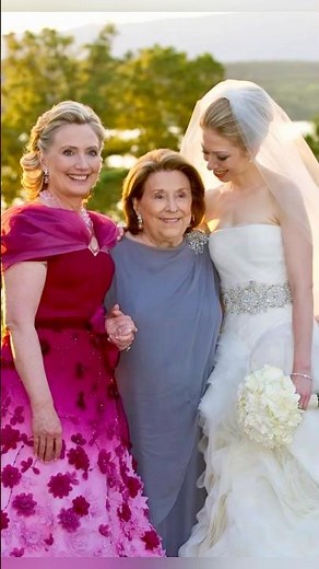 Bill Clinton & Hillary Clinton Daughter Chelsea Clinton 15 years of marriage 3 kids Marc Mezvinsky