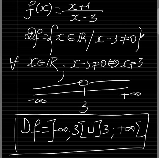 ETUDE DE FONCTIONS Fonction rationnelle: 1- Ensemble de définition d'une Fonction rationnelle 2-limites d'une Fonction rationnelle aux bornes de son Ensemble de définition. Merci de partager #fosopiq | FONDATION FOSOPIQ
