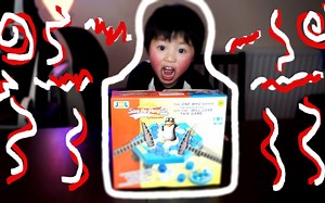 penguin trap game拯救企鹅破冰游戏/亲子游戏/桌游/亲子互动/玩具分享