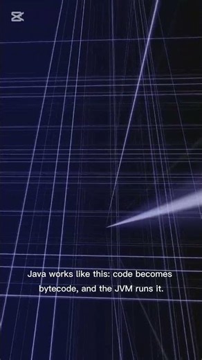 How Java actually runs — code, bytecode, JVM.