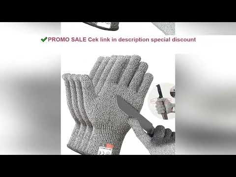 HPPE Level 5 Safety Anti Cut Gloves High-strength Industry Kitchen Gardening Anti-Scratch Anti-cut G