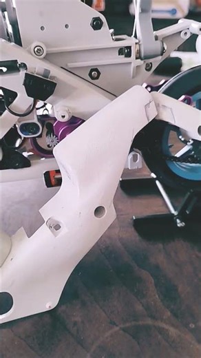 #kyosho #bodywork hang on racer RC motorcycle #rccars #1/8rc