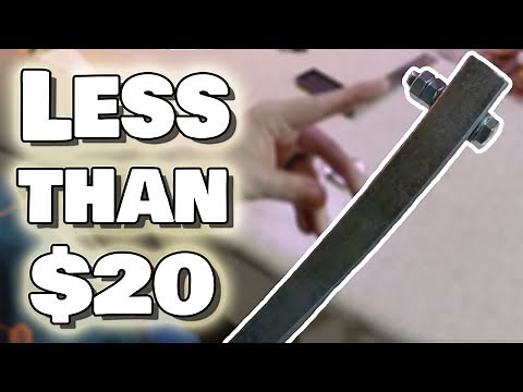 Homemade Derailleur Hanger Alignment Tool