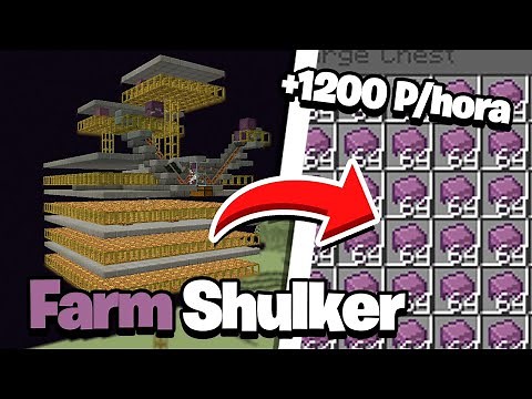 FARM DE SHULKER FÁCIL - Minecraft 1.20