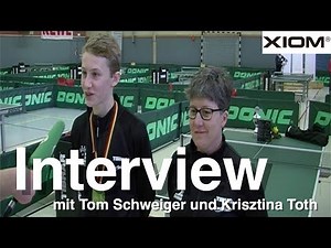 DTTB TOP 12 2019 | Interview Tom Schweiger und Krisztina Toth