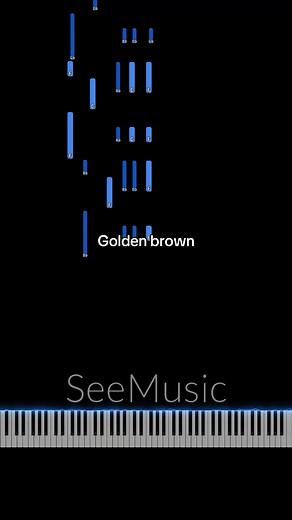 Golden brown by the stranglers #easy #piano #tutorial | piano