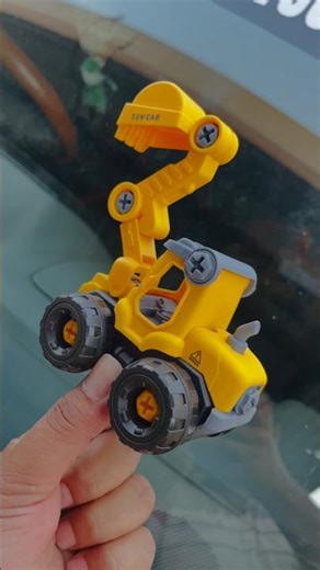 Remote control crawler JCB toy car unboxing and ramp racing. #remotecontrol #shorts #rc