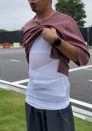 Bengkung Perut dan Body Shaper untuk Lelaki