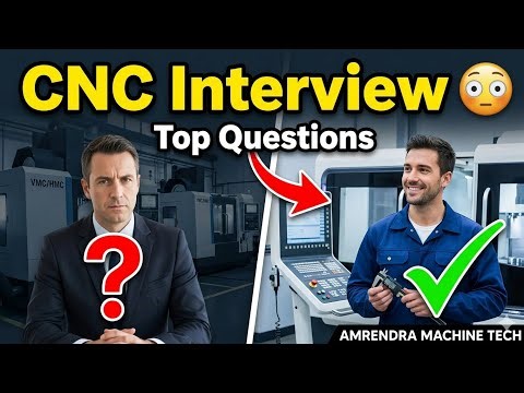 CNC Interview Top Questions & Answers 😳 | VMC/HMC Interview तैयारी (Hindi)