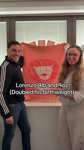 NICU Baby Lorenzo's Wins: Brain Scan Clear, Doubled Birthweight!