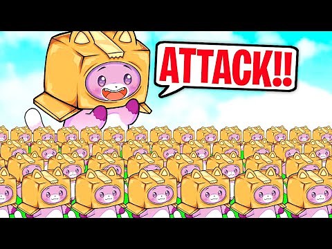 FOXY & BOXY Create An ARMY Of FOXY CLONES In ROBLOX! (CLONE WAR TYCOON!)