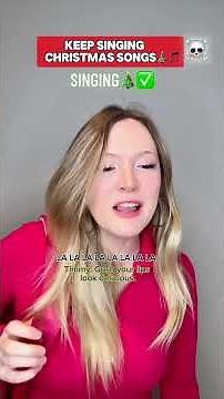 #pov For population control you must keep singing Christmas songs.. #story